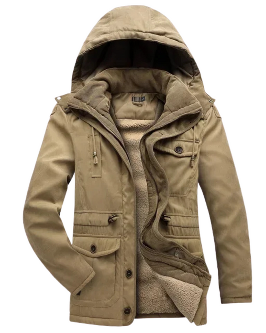 Casaco casual de inverno