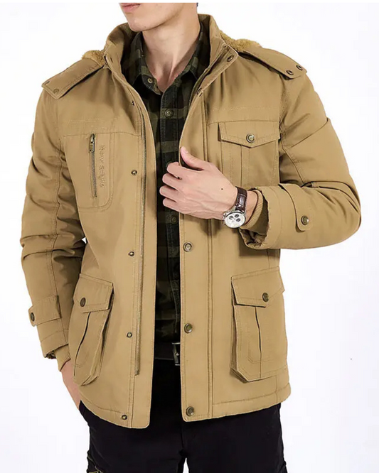 Casaco bomber acolchoado elegante