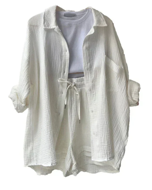 Conjunto casual de verão