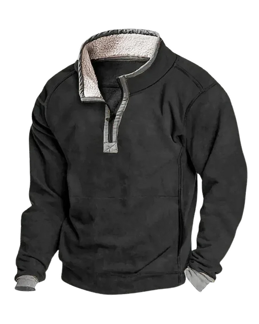 Camisola com fecho de correr