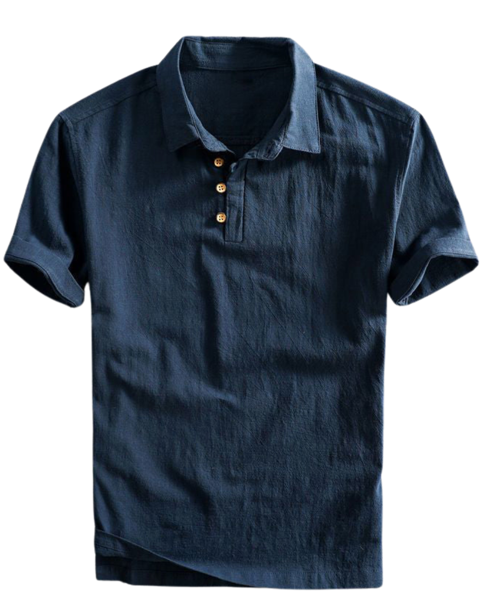 Camisa pólo em linho San Julian