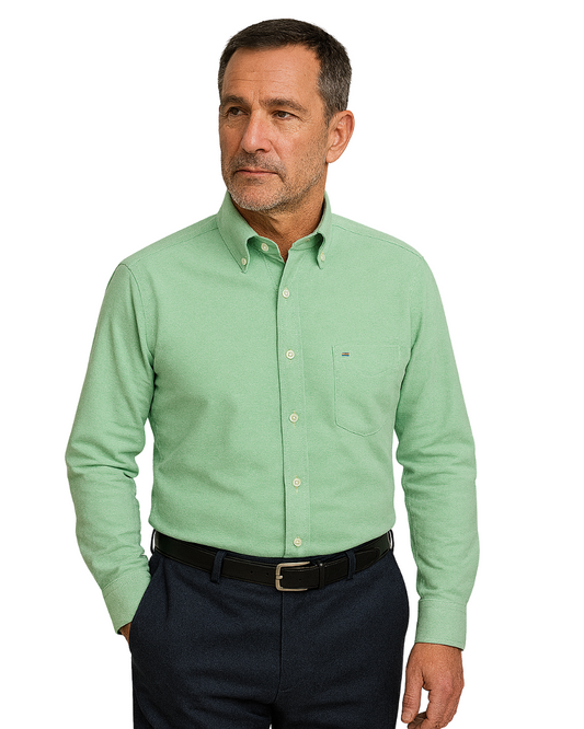 Camisa de algodão elegante