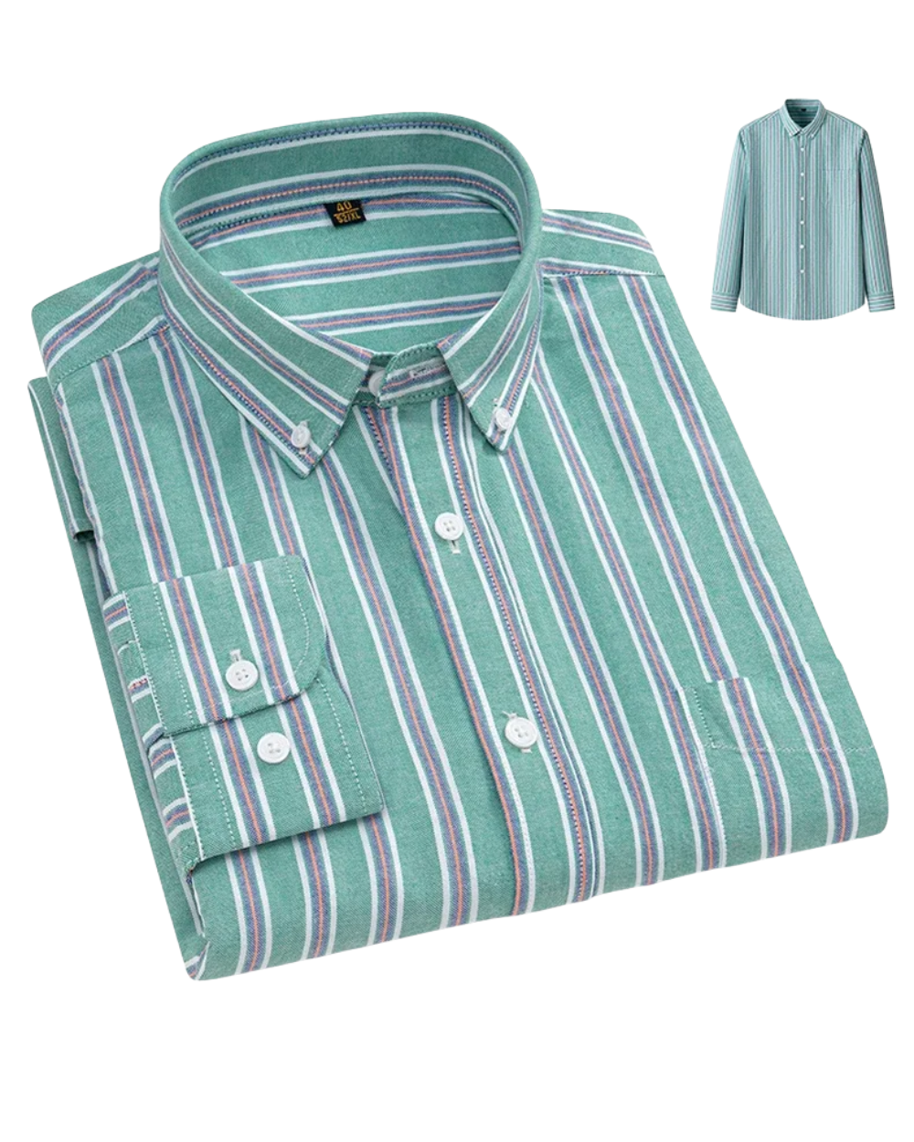 Camisa Oxford de algodão