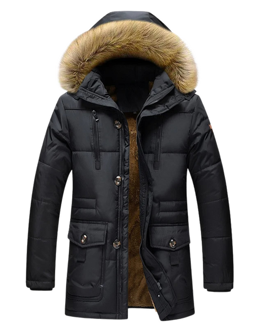 Casaco Parkas elegante
