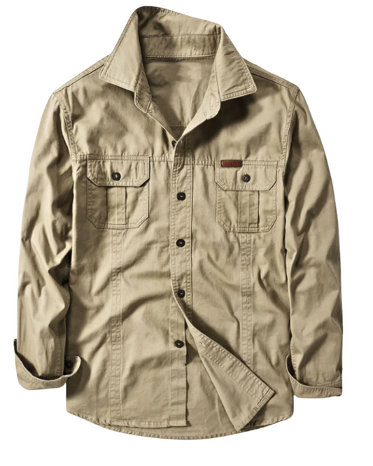 Camisa Cargo de algodão