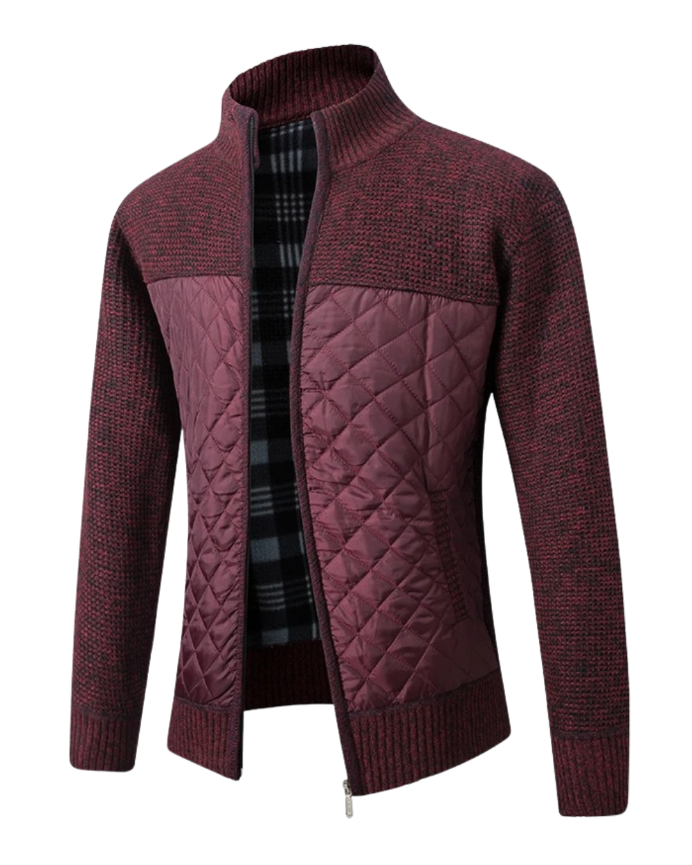 Casaco de malha elegante