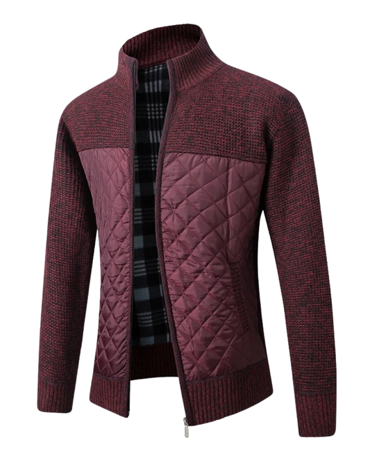 Casaco de malha elegante