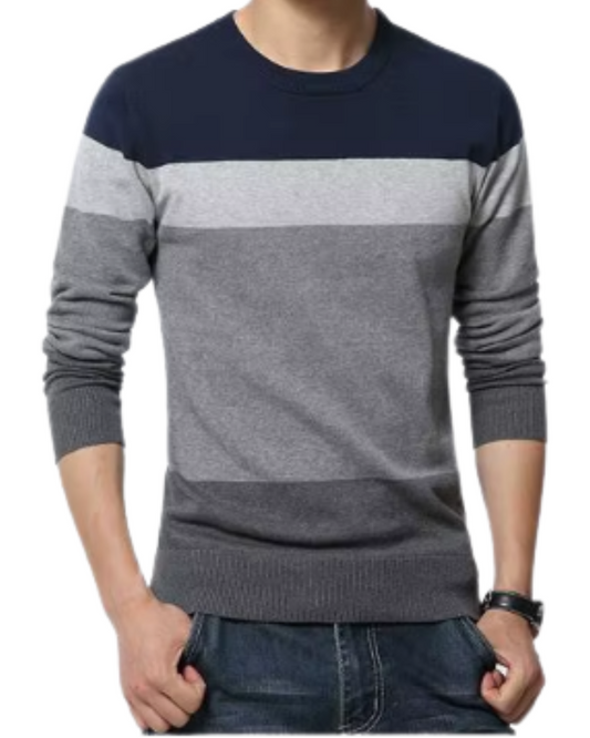 Camisola casual de algodão para homem