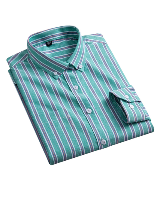 Camisa Oxford chique para homem