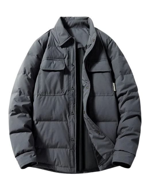 Casaco casual de inverno