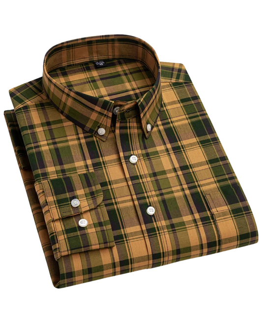Camisa xadrez clássica