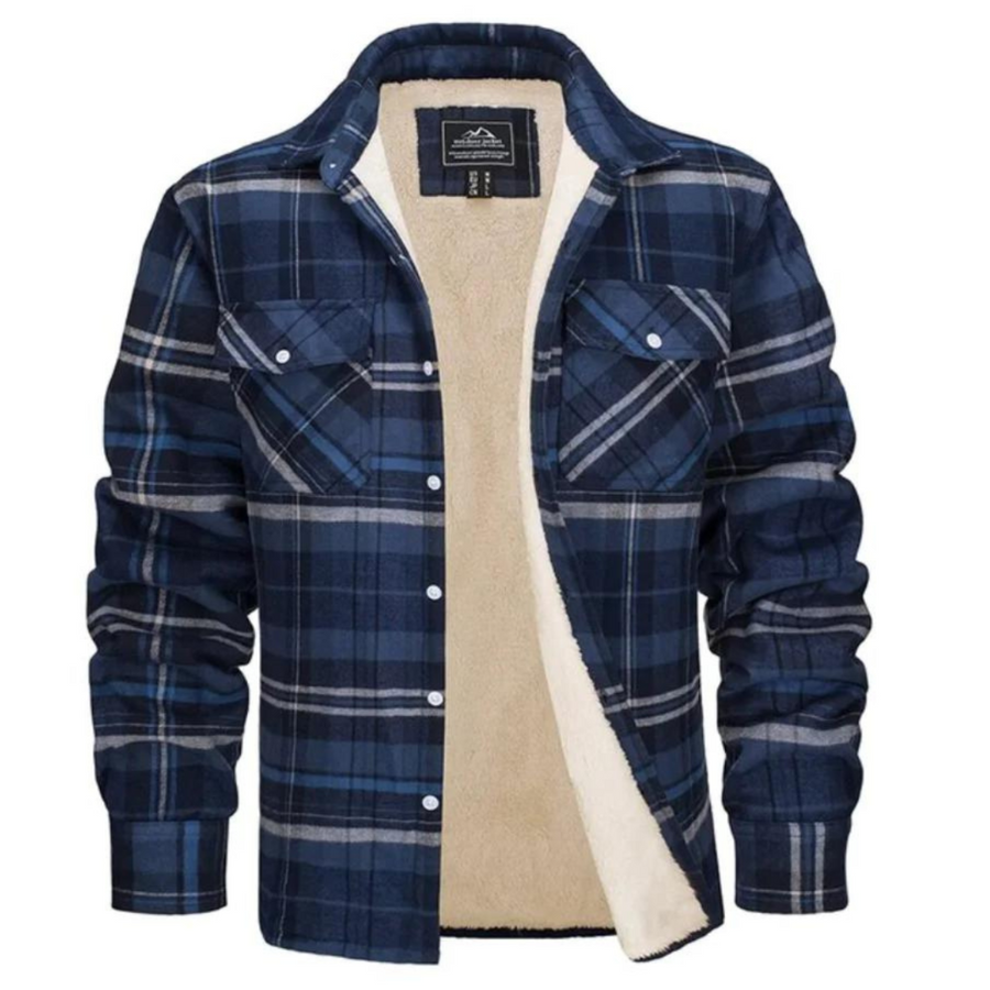Casaco elegante com forro polar