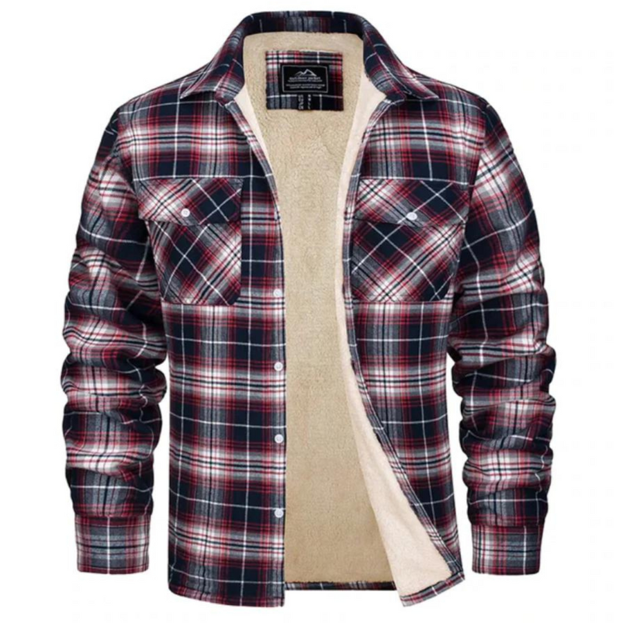 Casaco elegante com forro polar