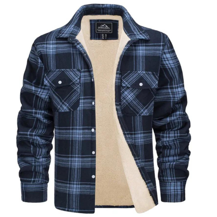 Casaco elegante com forro polar