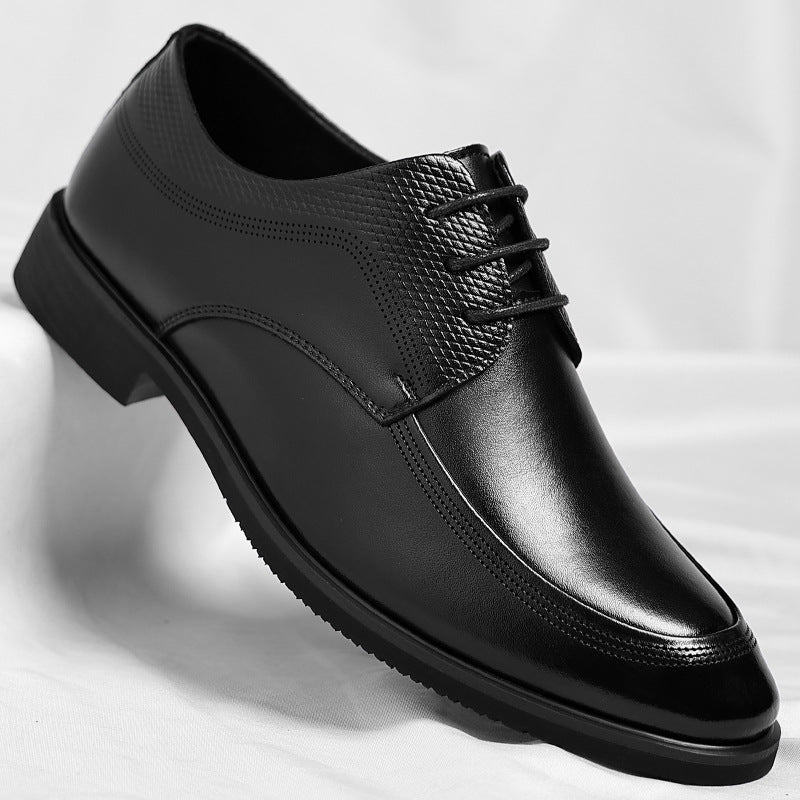 Sapatos Oxford de couro para negócios
