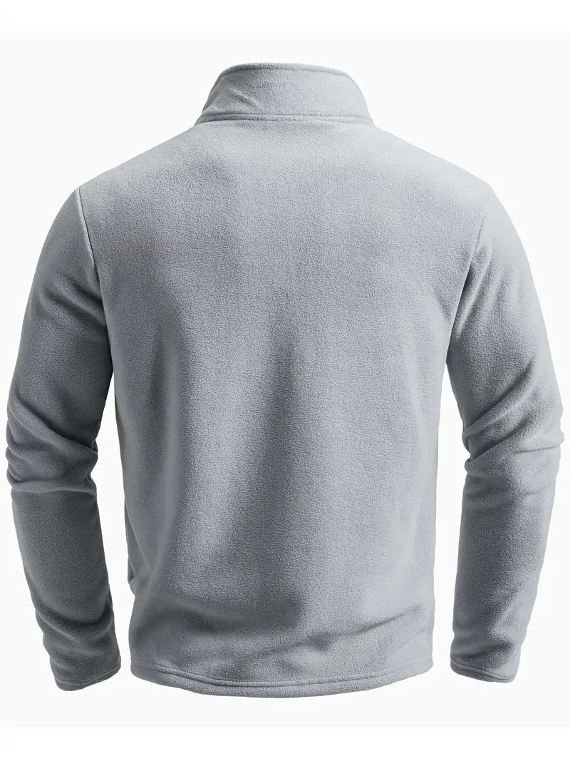 Camisola de manga comprida com fecho