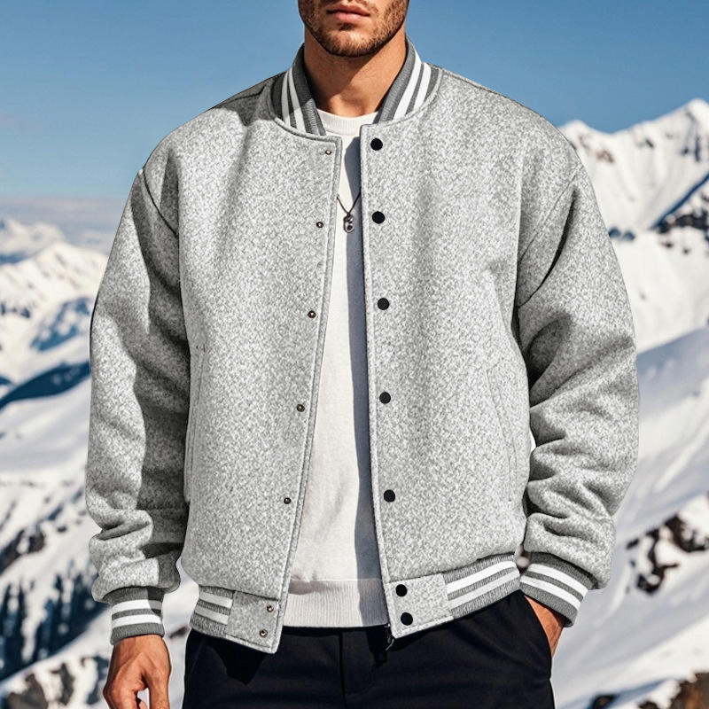 Casaco de bombardeiro elegante