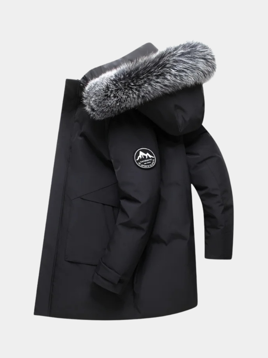 Casaco parka elegante