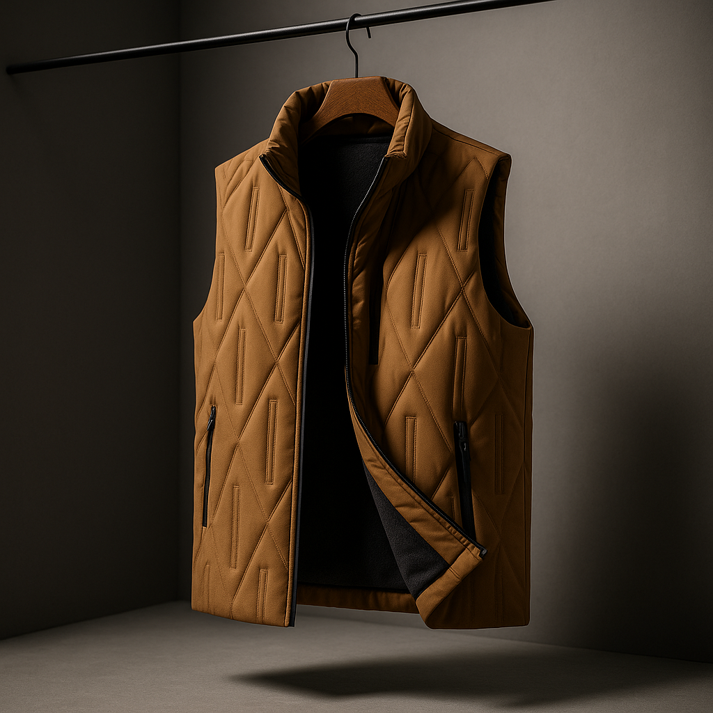 Colete de cintura para homem elegante