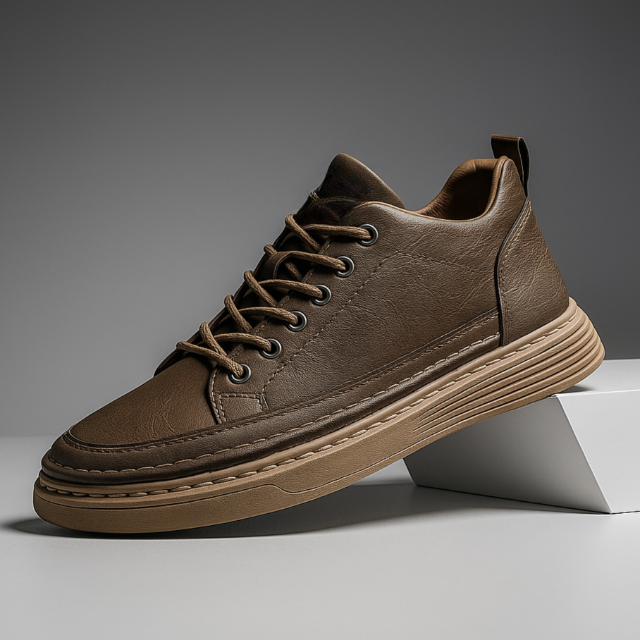 Sapatos de couro chiques