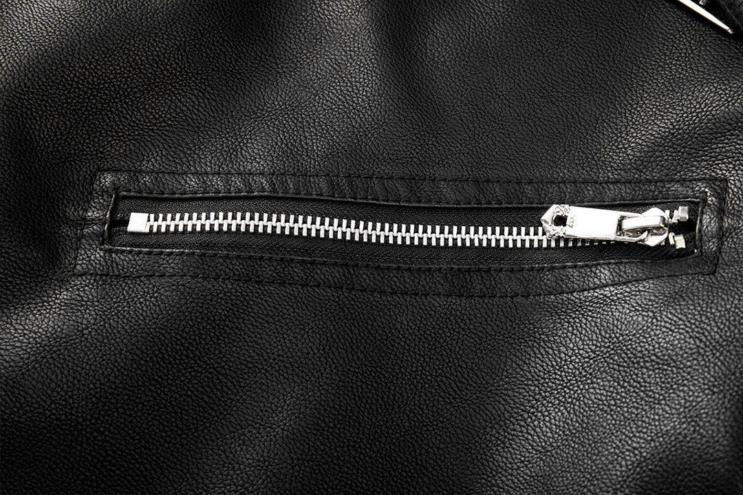 Casaco de cabedal moderno