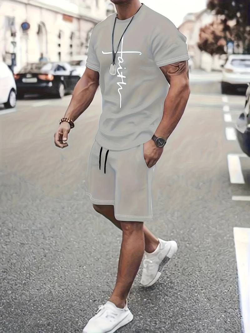 Conjunto casual de verão
