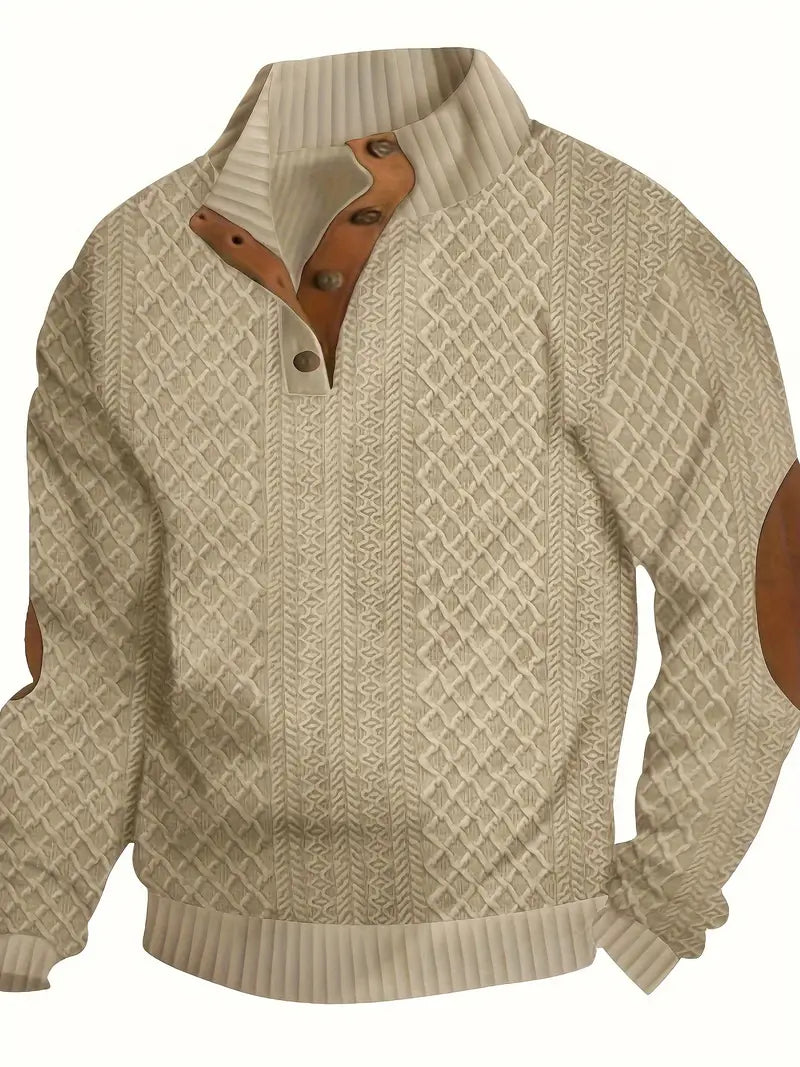 Camisola elegante com botões