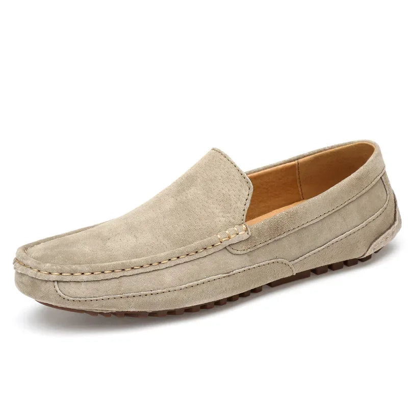 Mocassins de camurça premium chiques