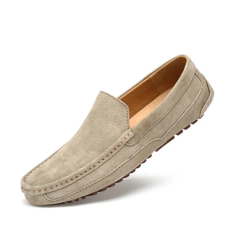 Mocassins de camurça premium chiques