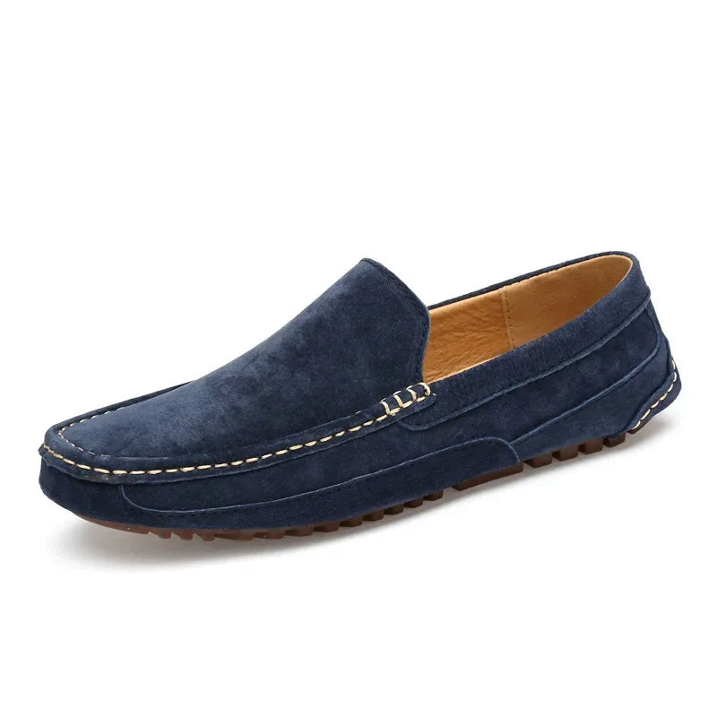 Mocassins de camurça premium chiques