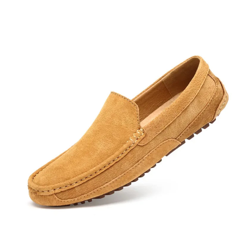 Mocassins de camurça premium chiques
