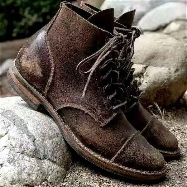 Botas de couro Silas