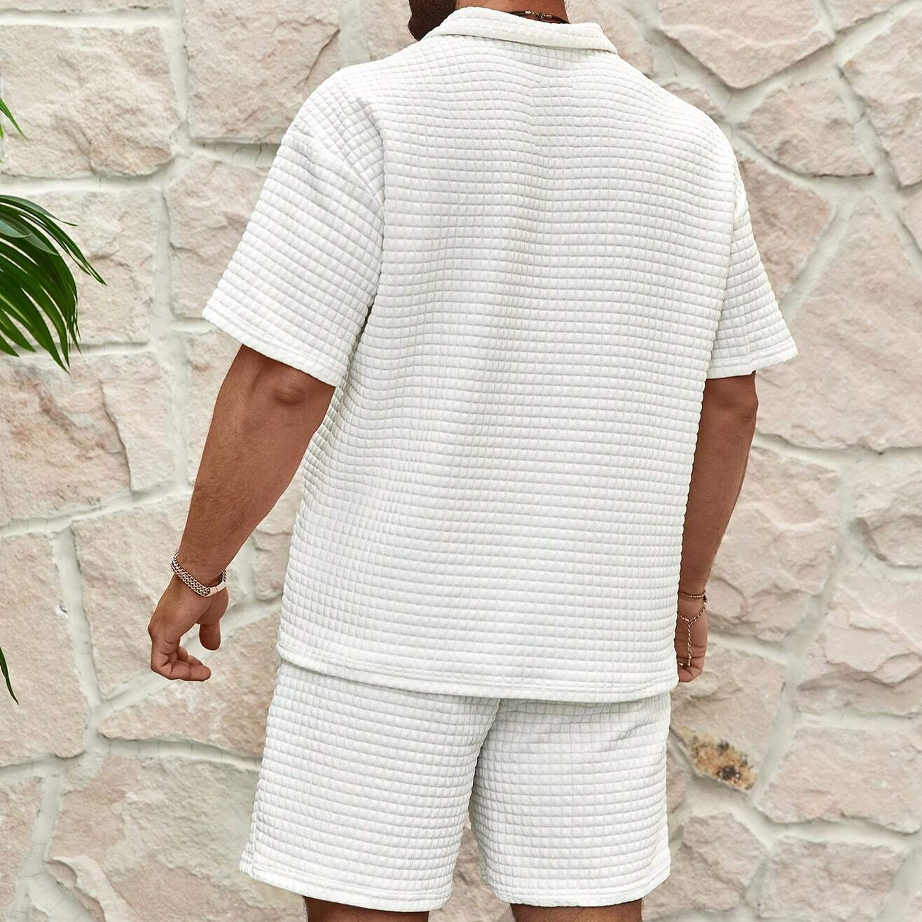 Conjunto de malha waffle