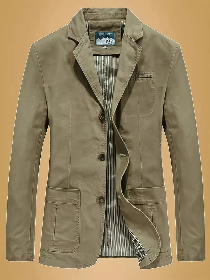Casaco casual masculino