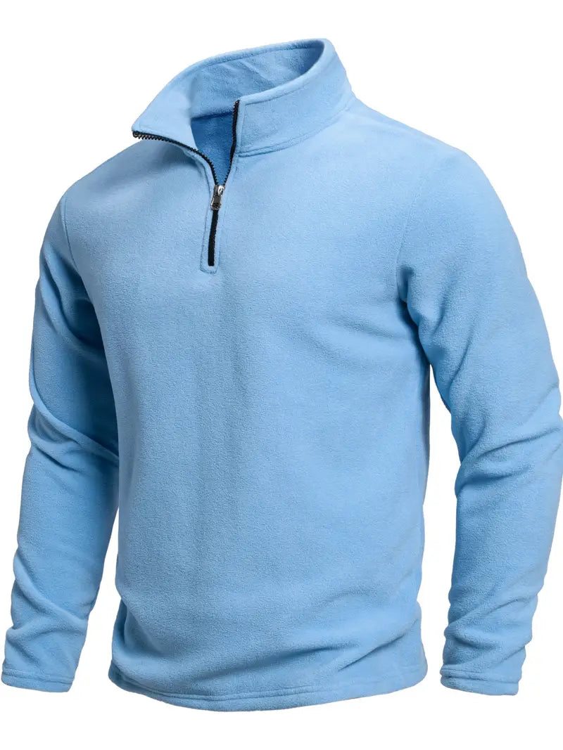 Camisola de manga comprida com fecho