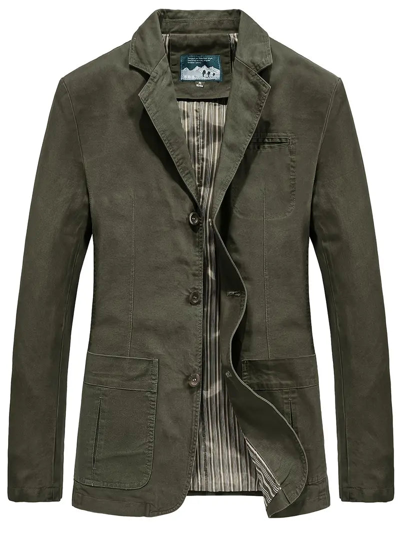 Casaco casual masculino