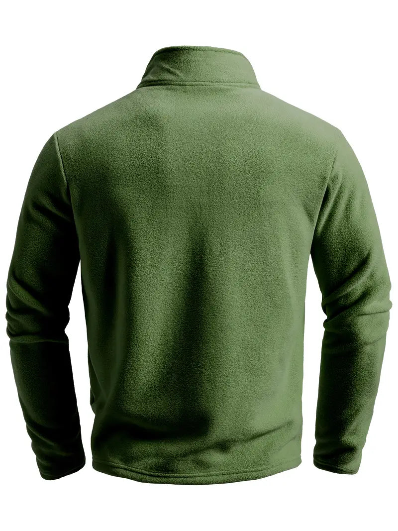Camisola de manga comprida com fecho