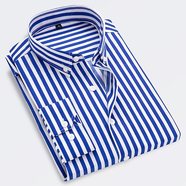 Camisa de verão com riscas