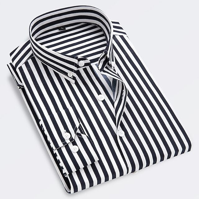 Camisa de verão com riscas