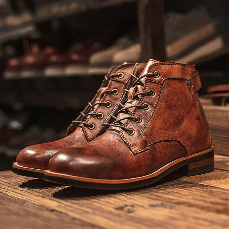 Botas de couro Florian