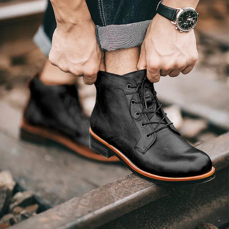 Botas de couro Florian