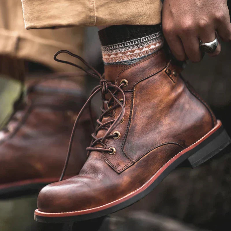 Botas de couro Florian