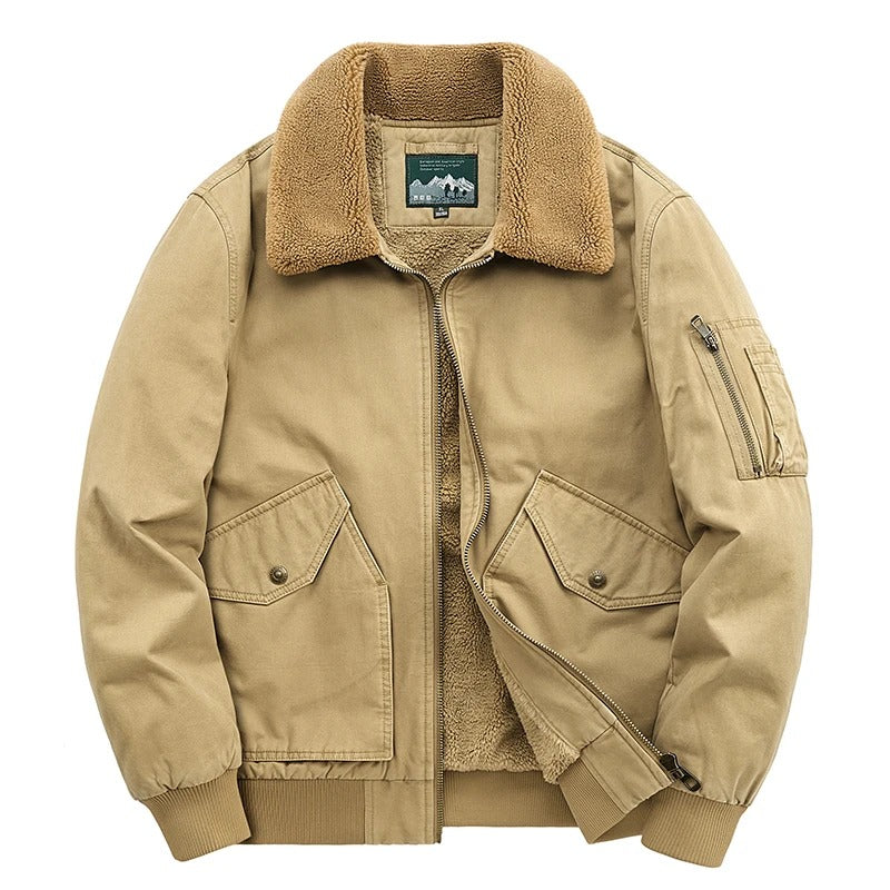 Casaco acolchoado de algodão elegante