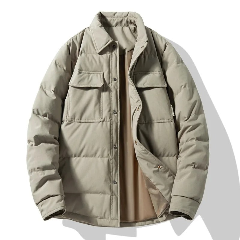 Casaco casual de inverno