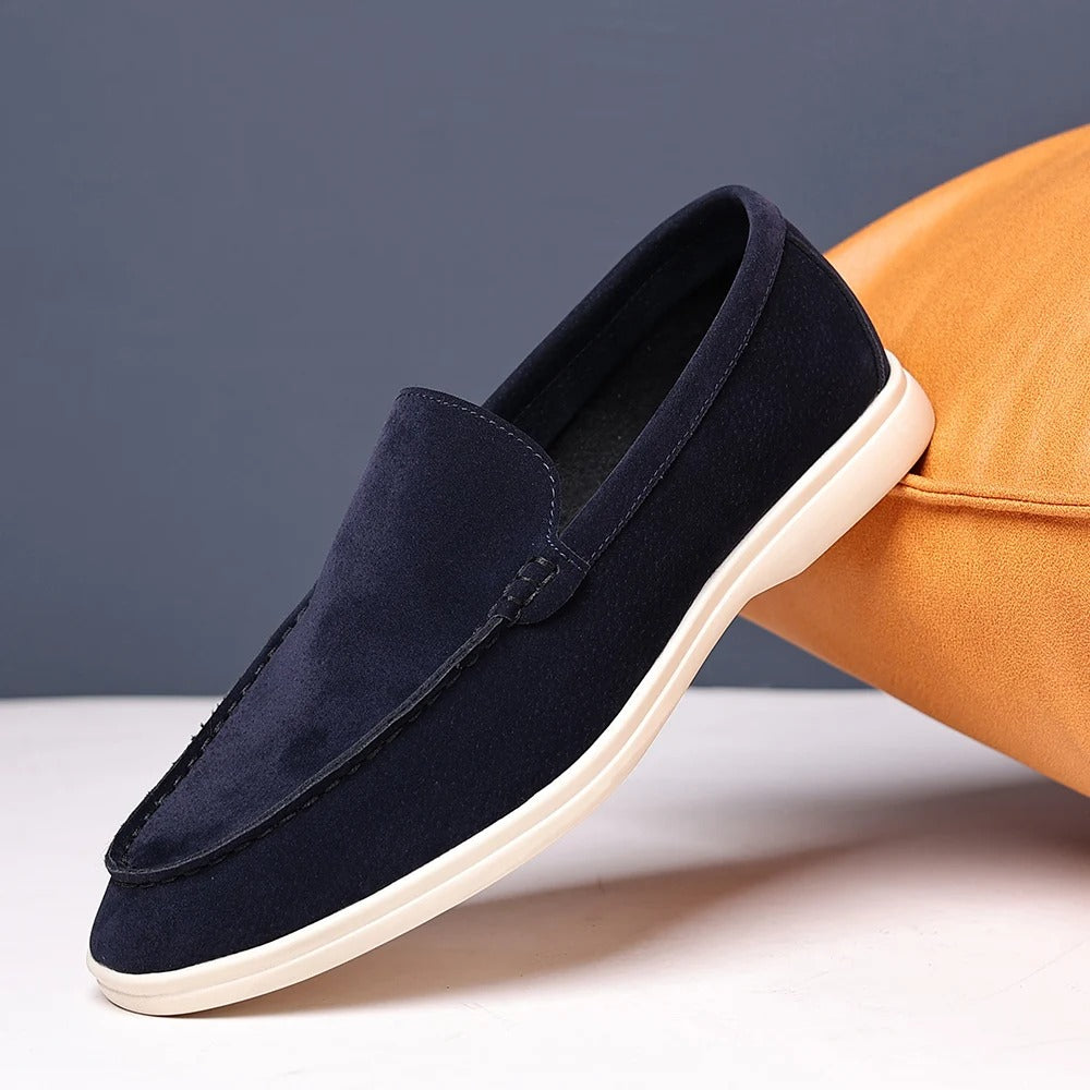Mocassins de camurça de luxo