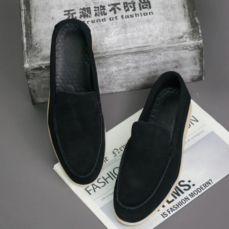 Mocassins de camurça premium