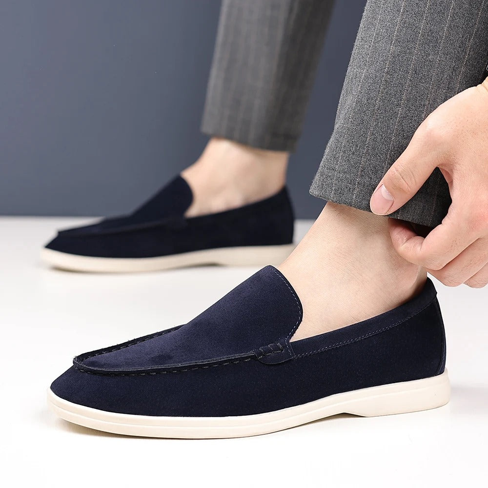 Mocassins de camurça de luxo