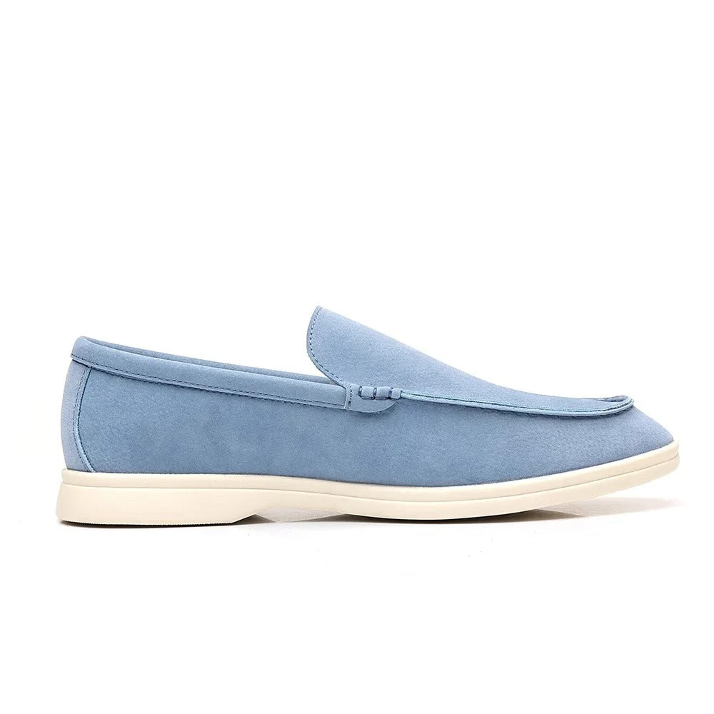 Mocassins clássicos de camurça