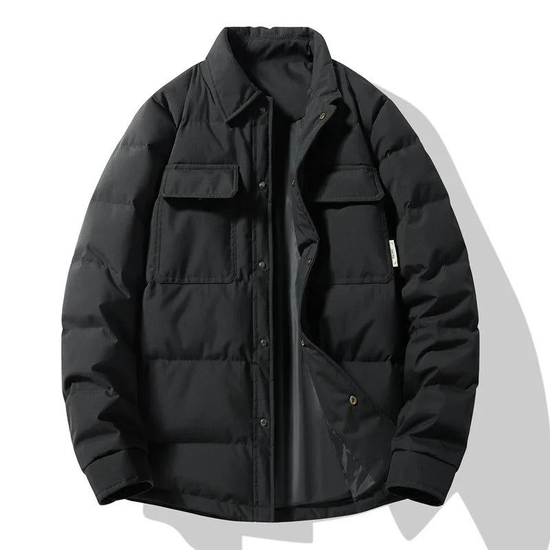 Casaco casual de inverno