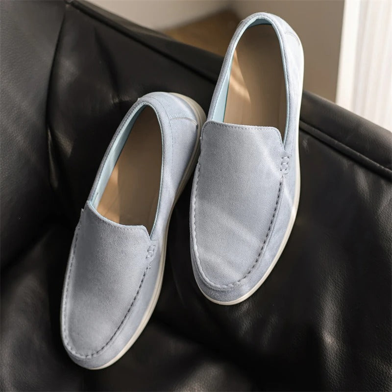 Mocassins de camurça premium